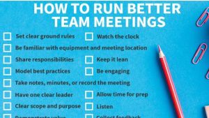 What Are the Key Objectives of Team Meetings?